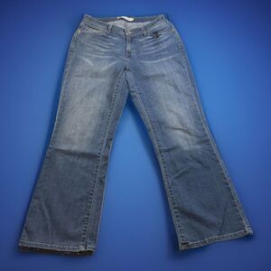 Levi’s 529 Curvy Bootcut Jeans Women’s 12 S 31x30 Med Wash Stretch Faded